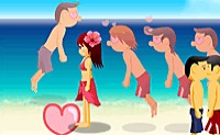 Flirten Op Het Strand